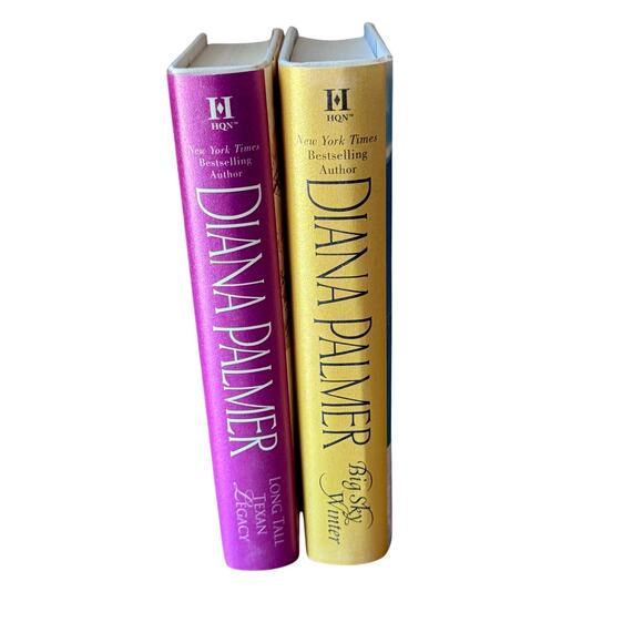 Diana Palmer Hardcover Book Lot - Long, Tall Texan Legacy & Big Sky Winter - EUC - Picture 2 of 8